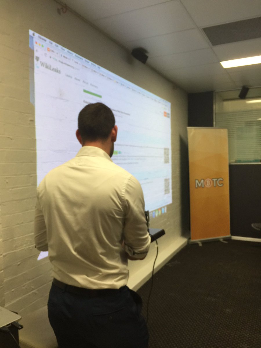 alantsen's tweet photo. Donating to @wikileaks using bitcoin - just one use case #bitcoinmelb https://t.co/IMk1fZqWci
