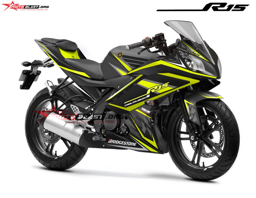 Blog Motoblast On Twitter Graphic Kit Yamaha R15 Black Spirit