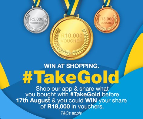 TAKEALOT's tweet photo. Congrats to #TakeGold finalist:
8. Lerusha Govender
9. Max Wu https://t.co/fY9a3nUzvG