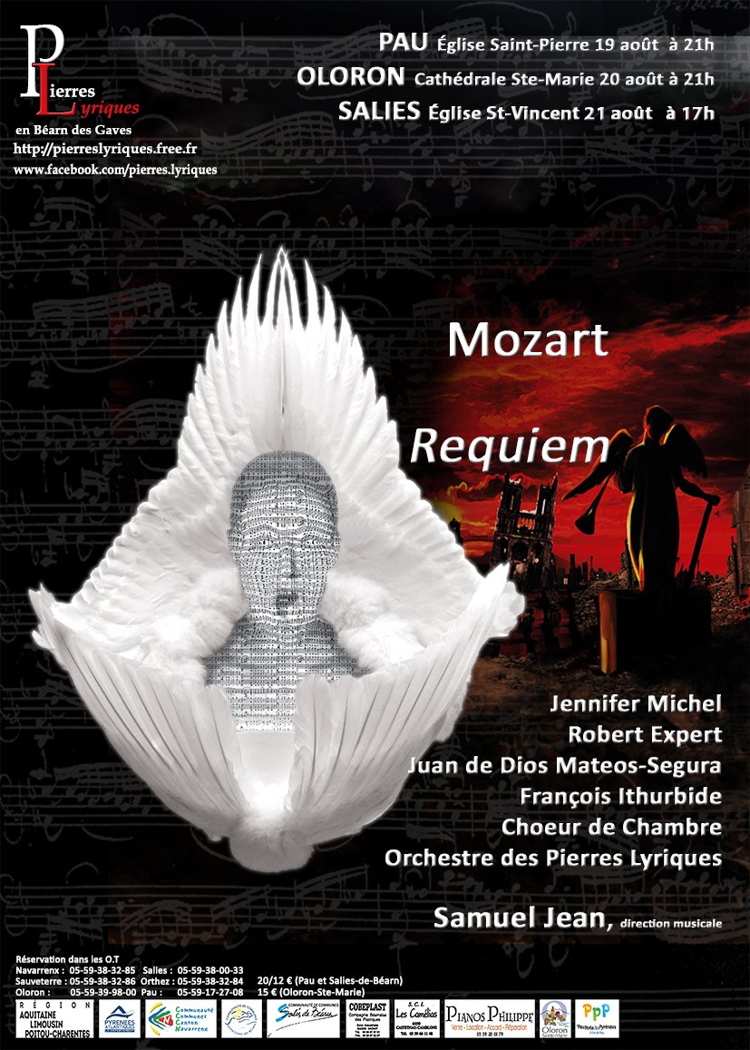 Répétition tutti ce soir du Requiem de Mozart, sous la direction de Samuel Jean <a href="/Samuel_Jean/">Samuel Jean</a> .