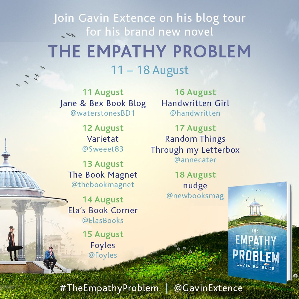 RandomTTours's tweet photo. A #BookConnectors review of #TheEmpathyProblem by @GavinExtence via @annecater @HodderBooks https://t.co/4aQfsoyUZO https://t.co/2D0KWb6boC