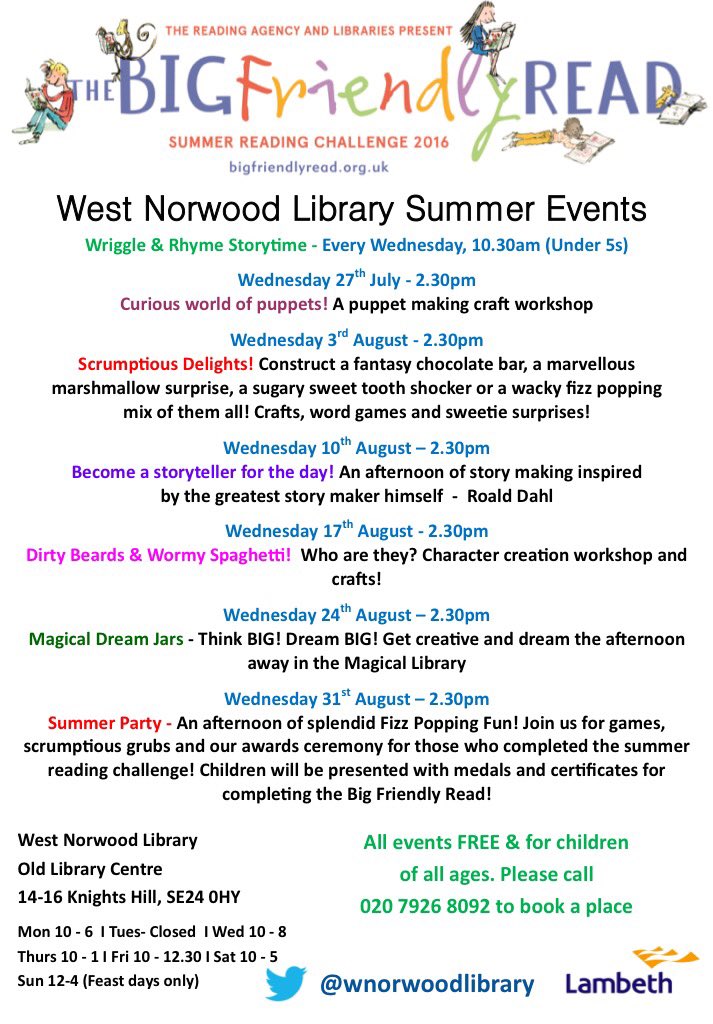 Join us for a crafty afternoon <a href="/wnorwoodlibrary/">West Norwood Library</a> TODAY 2.30pm FREE &amp; for children of all ages!#LoveLamLibs#LoveCrafts
