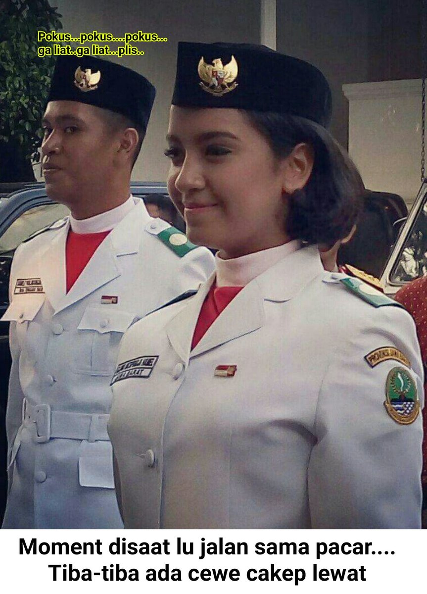 wakilgubernurKW's tweet photo. Moment disaat lu jalan sama pacar....
Tiba2 ada cewe cakep lewat #SaveGloria https://t.co/Wst7ix5qbu