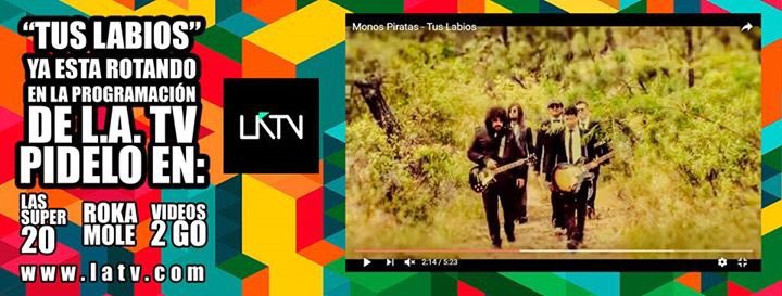 MonosPiratas's tweet image. Amigos en USA 
Ya pueden ver nuestro video ¨TUS LABIOS¨ por @LATVNetwork 
#RockAndRoll