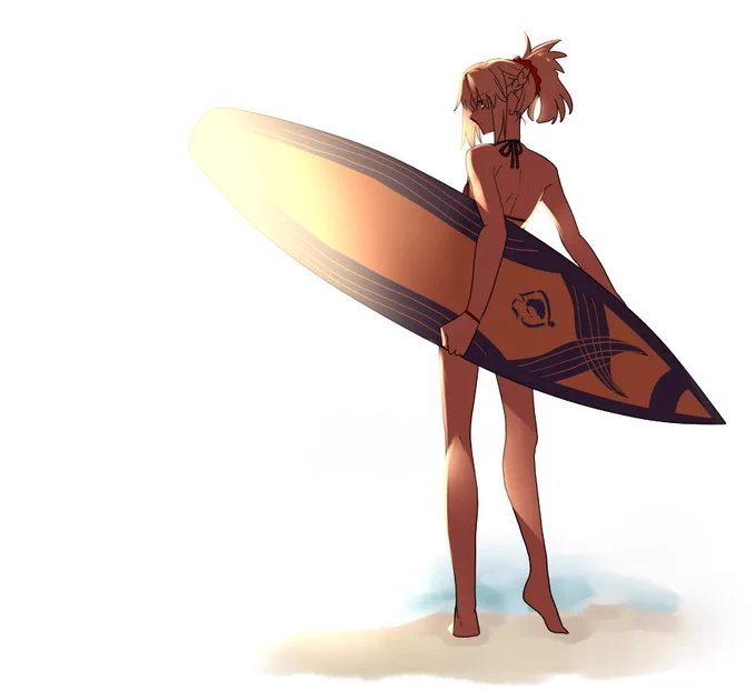 浜辺のサモさん #FateGO 