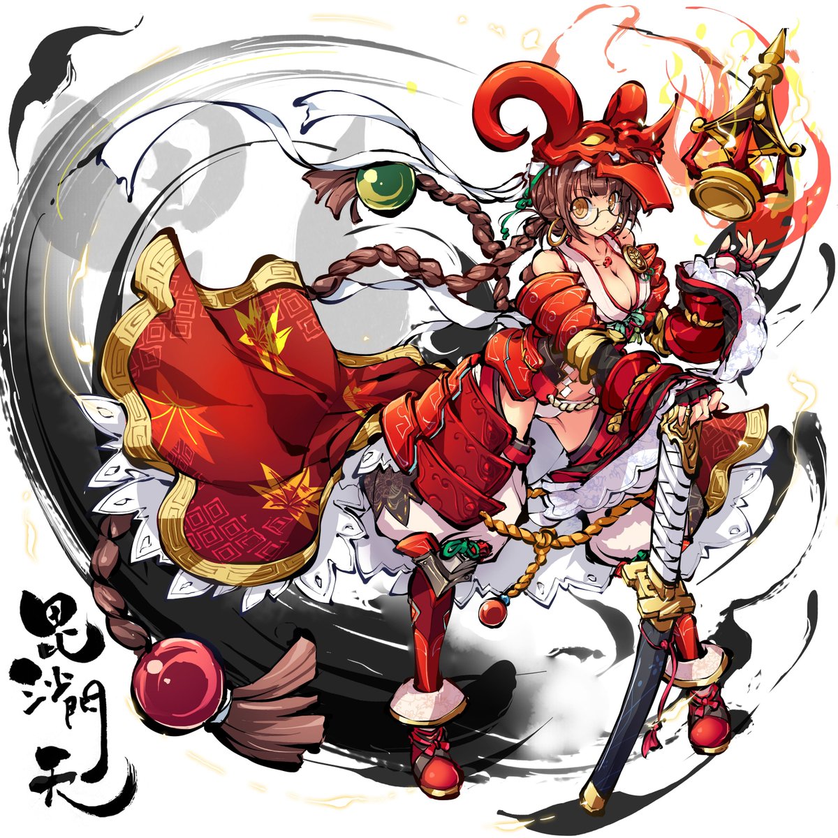 九十九姫 運営 毘沙門天 びしゃもんてん 造物主と周りの物霊を何かと気にかけ 皆から母親のような存在だと思われている 造物主が珍しく礼儀正しく接するうちの一人である 九十九姫