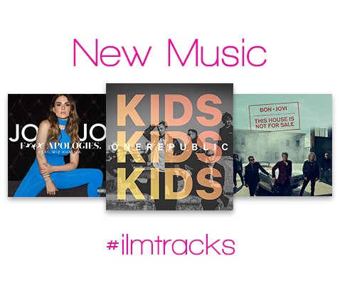 ILikeMusic's tweet photo. Today's new arrivals - catchy new tracks from @iamjojo, @OneRepublic &amp; @BonJovi! #ilmtracks #NewMusic https://t.co/eoo9OadtBN