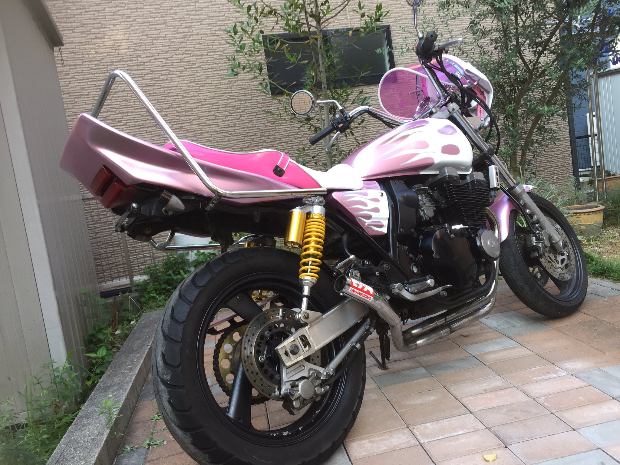 xjr400 4hm 前期　BEET タイプ　テールカウル　ハネ　ヤマハ　ビート xjr400 4hm 前期 BEET タイプ テールカウル ハネ ヤマハ ビート - メルカリ