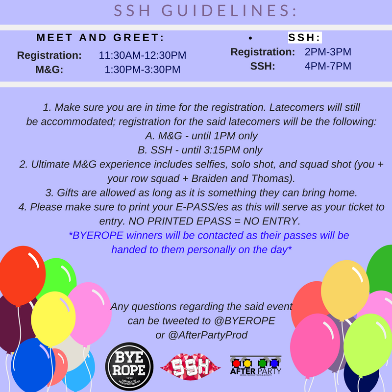 BYEROPE's tweet photo. Final reminders for the Saturday event #SSH See you all! https://t.co/9slGGHaCgI