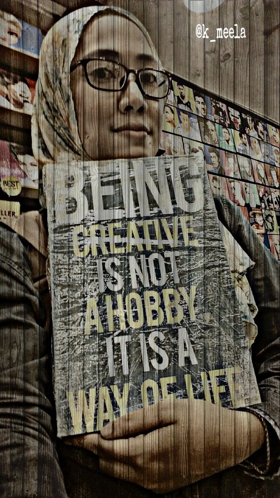 k_meela's tweet photo. Being creative is not my hobby, it's in my blood https://t.co/kznWa2O0YF