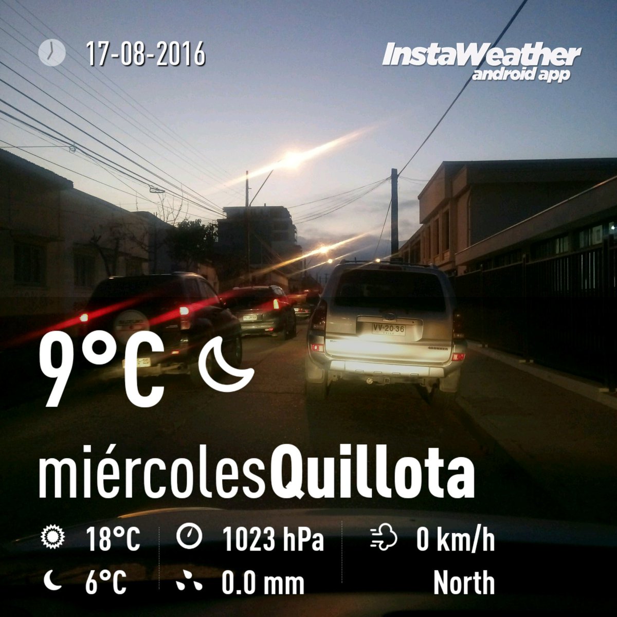 CE2NVS's tweet photo. @instaweatherpro #Quillota @CE2QT https://t.co/kgLsXcbZQ3