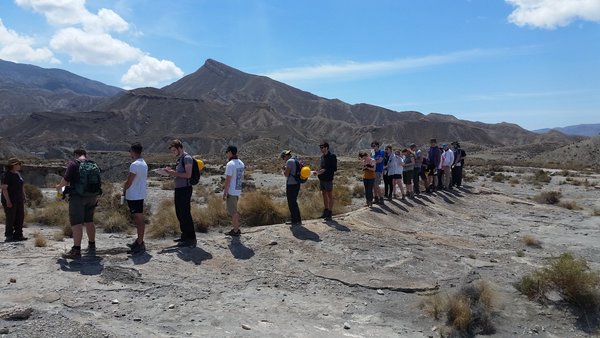 EarthSciPlymUni's tweet photo. #FieldworkShowcase 2nd yr PGG go to Spain; "inspiring! Lecturers were great; perfect balance of fun &amp; professional" https://t.co/Rm3HMsdYLI