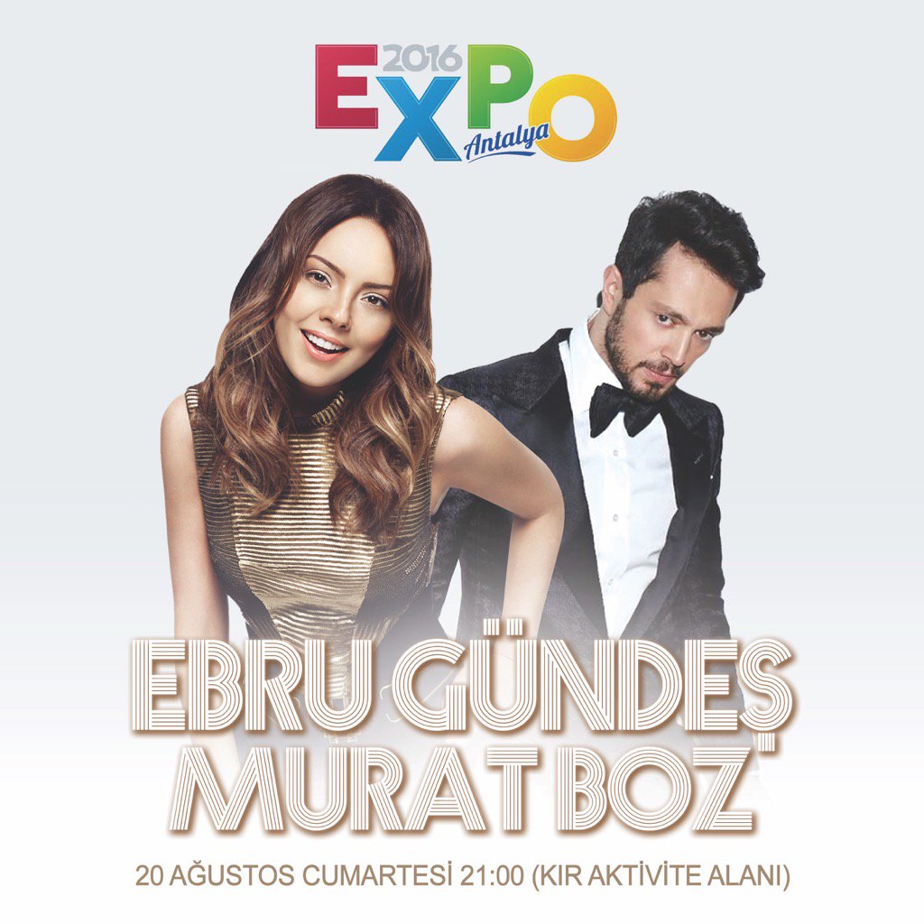 Antalya Expo'da buluşalım 🎤🎤