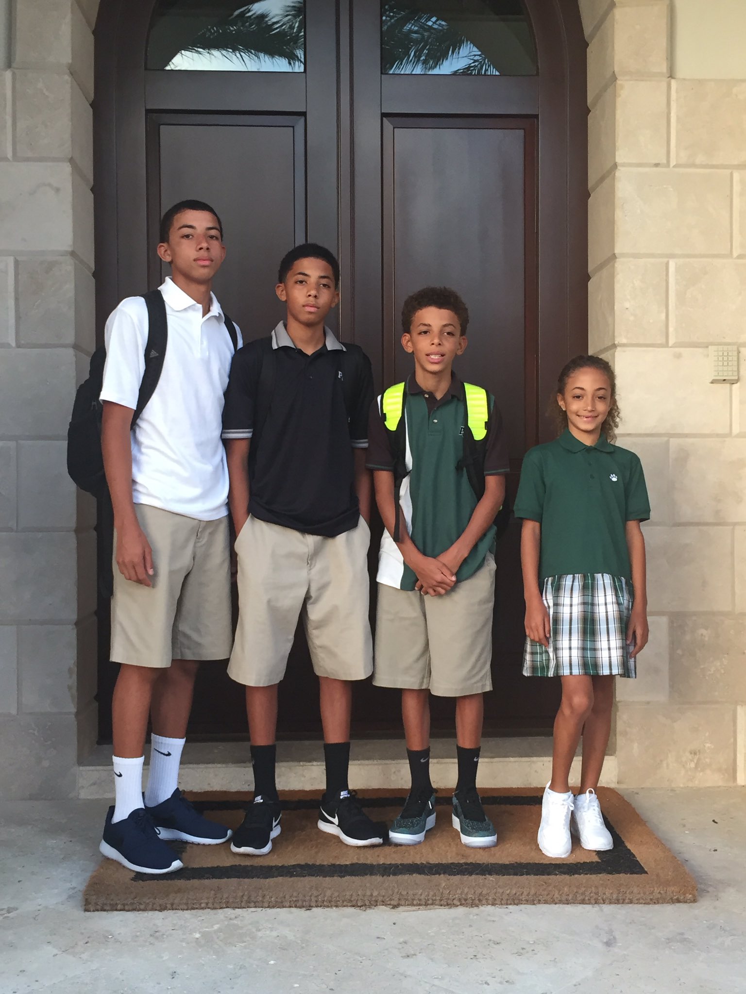 TW Pornstars Larsa Pippen. Twitter. First day of school for 