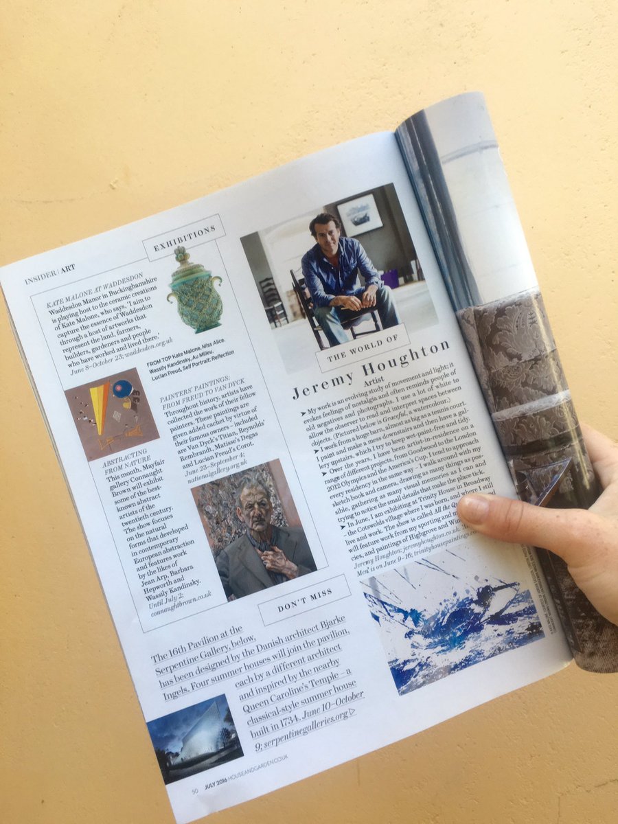 OSG (@osborne_studio) on Twitter photo Nice ππof artist Jeremy Houghton in <a href="/_houseandgarden/">House & Garden Magazine</a> Nice ππof artist Jeremy Houghton in <a href="/_houseandgarden/">House & Garden Magazine</a>