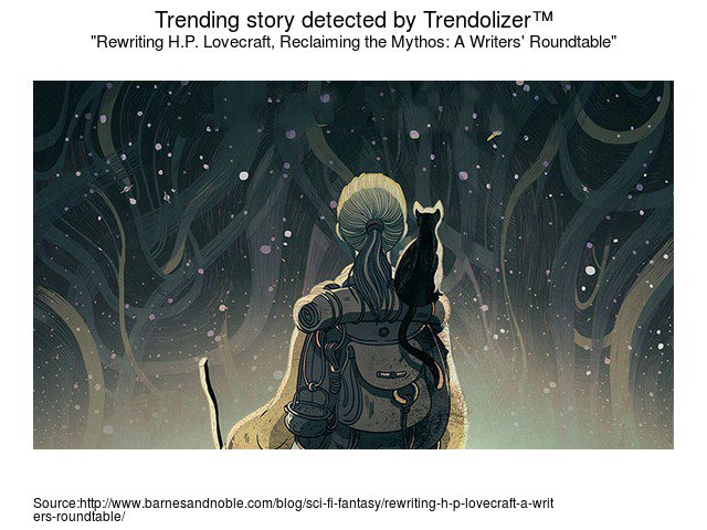 Bookolizer's tweet image. Rewriting H.P. Lovecraft, Reclaiming the Mythos: A Writers&apos; Roundtable #pulpwriter books.trendolizer.com/2016/08/rewrit…