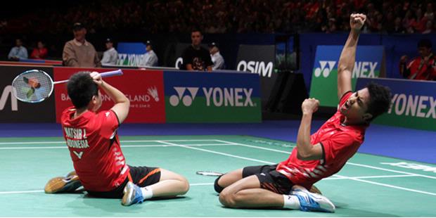 Terima kasih Liliyana &amp; Tantowi atas kado terbaiknya di #RI71 utk rakyat Indonesia.