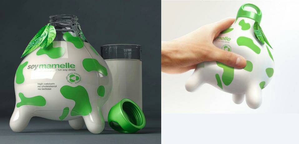 RossanaHoyle's tweet photo. Un envase muy original... Así dan ganas de tomarse un vaso de leche☺#diseño #packaging #creatividad https://t.co/O6geSITg4l