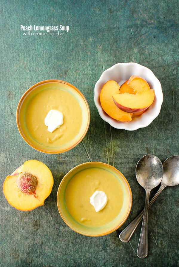 BoulderLocavore's tweet photo. Peach Lemongrass Soup with Creme Fraiche https://t.co/fgK1KD1myg https://t.co/IyyIOseQst