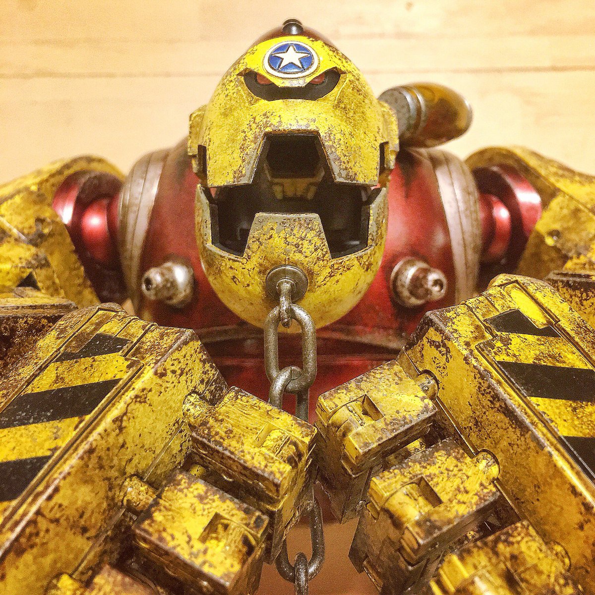 nixon_3AA's tweet photo. このモングロールは塗装が素晴らしい。 #2000ad #mongrol #threea https://t.co/hcgn6Qz7Vt