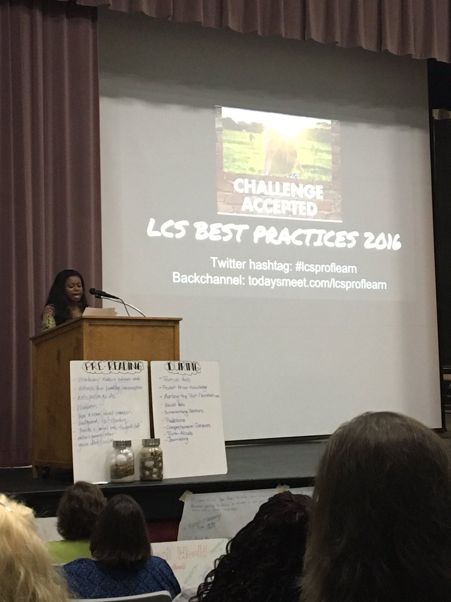 sissanmisha's tweet photo. Student leader, B. Partridge speaking on what makes a good teacher &amp; those who influenced her #Awesome #lcsproflearn https://t.co/9OXUDVNIVP