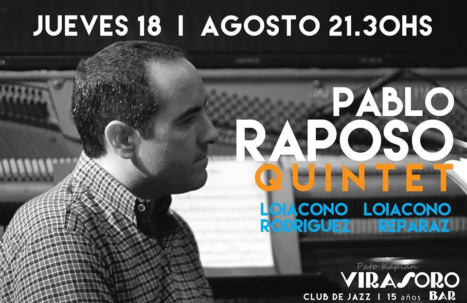 valett2013's tweet photo. #Jueves, @VirasoroBar #PabloRaposo #Quintet #Loiaconox2 #Rodriguez #Reparaz #Jazz #piano #musica @1000WattsMusica https://t.co/U746CMYoyr