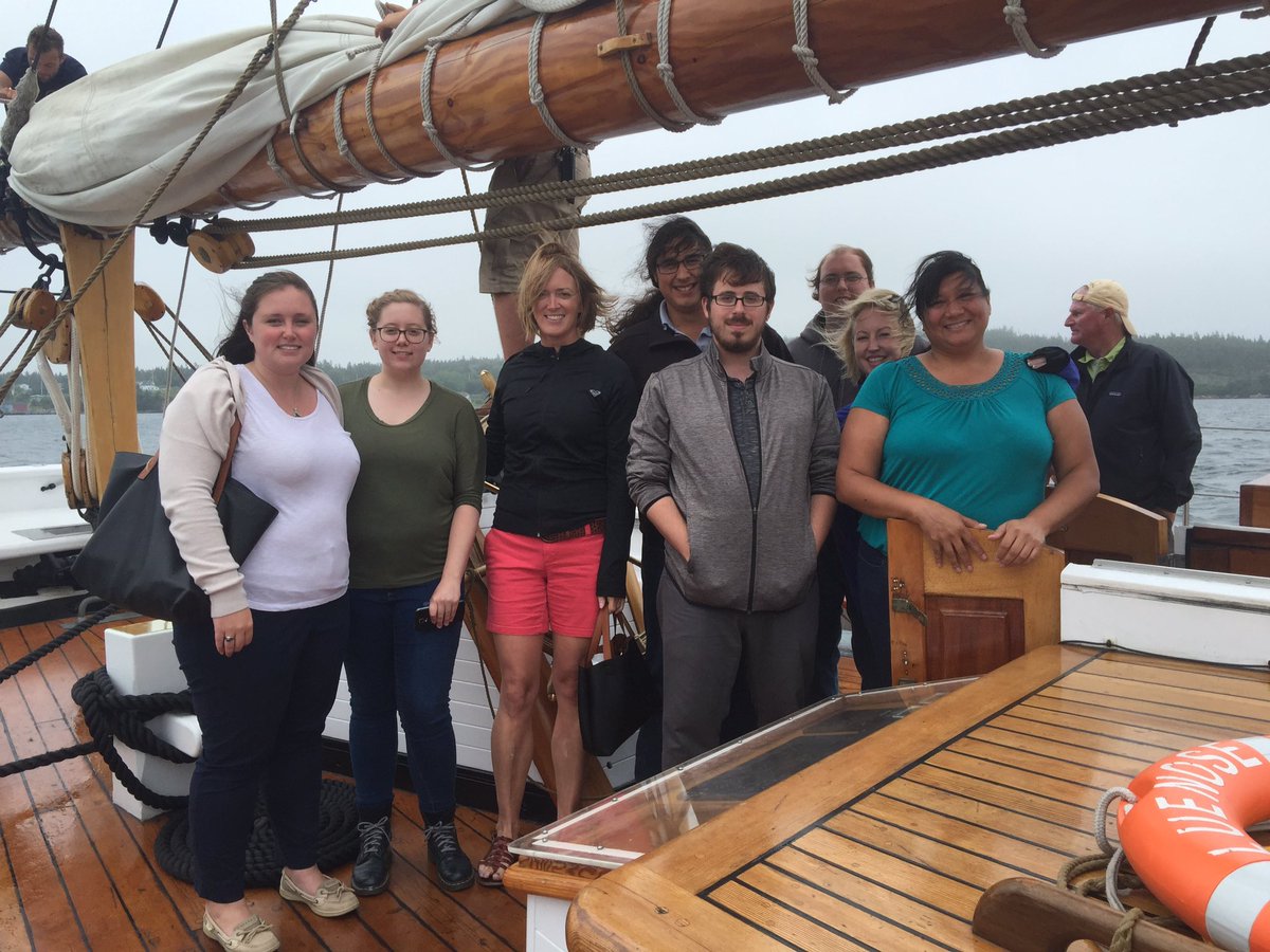 Last week the Pure and <a href="/OrendaSolutions/">Orenda Software Solutions</a> teams visited the <a href="/SailBluenoseII/">Bluenose II</a> in #Louisbourg What a beauty!