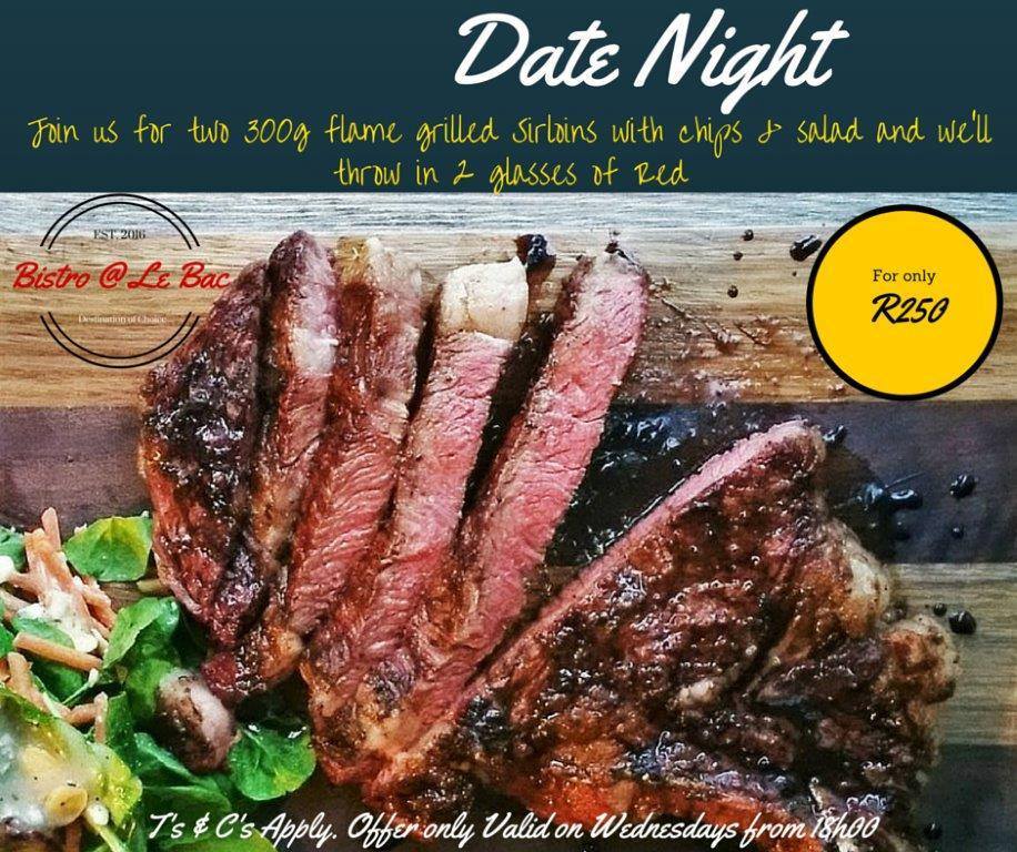 LeBacEstates's tweet photo. Take a #break and enjoy a #glass of #wine with your #partner while #savoring our special, Le Bac's Date Night https://t.co/pwpCxwtK9m