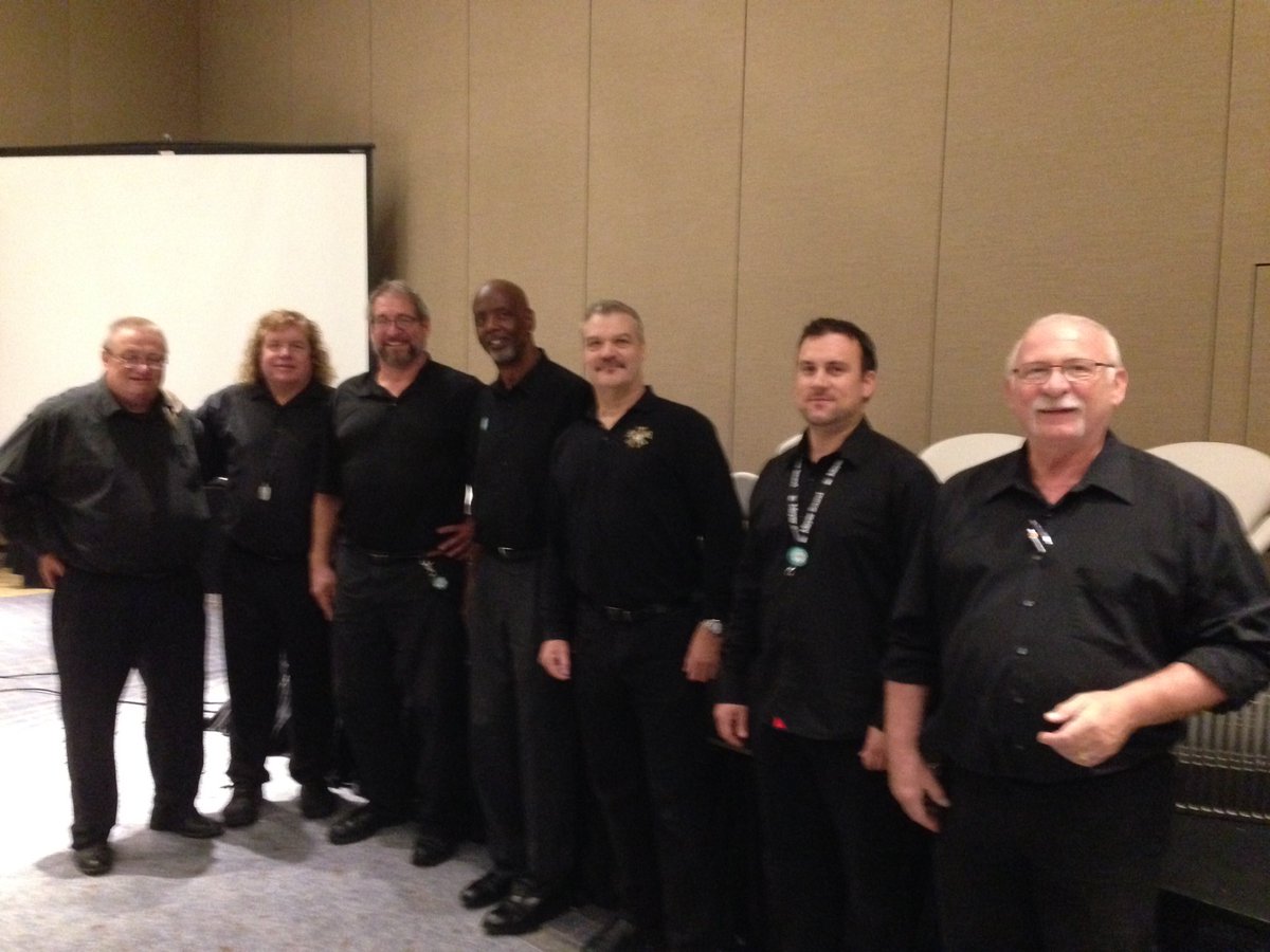 <a href="/IATSE/">IATSE // #IASolidarity</a> Local 2 crew setting up for #FMCSFutureAtWork conference in Chicago!