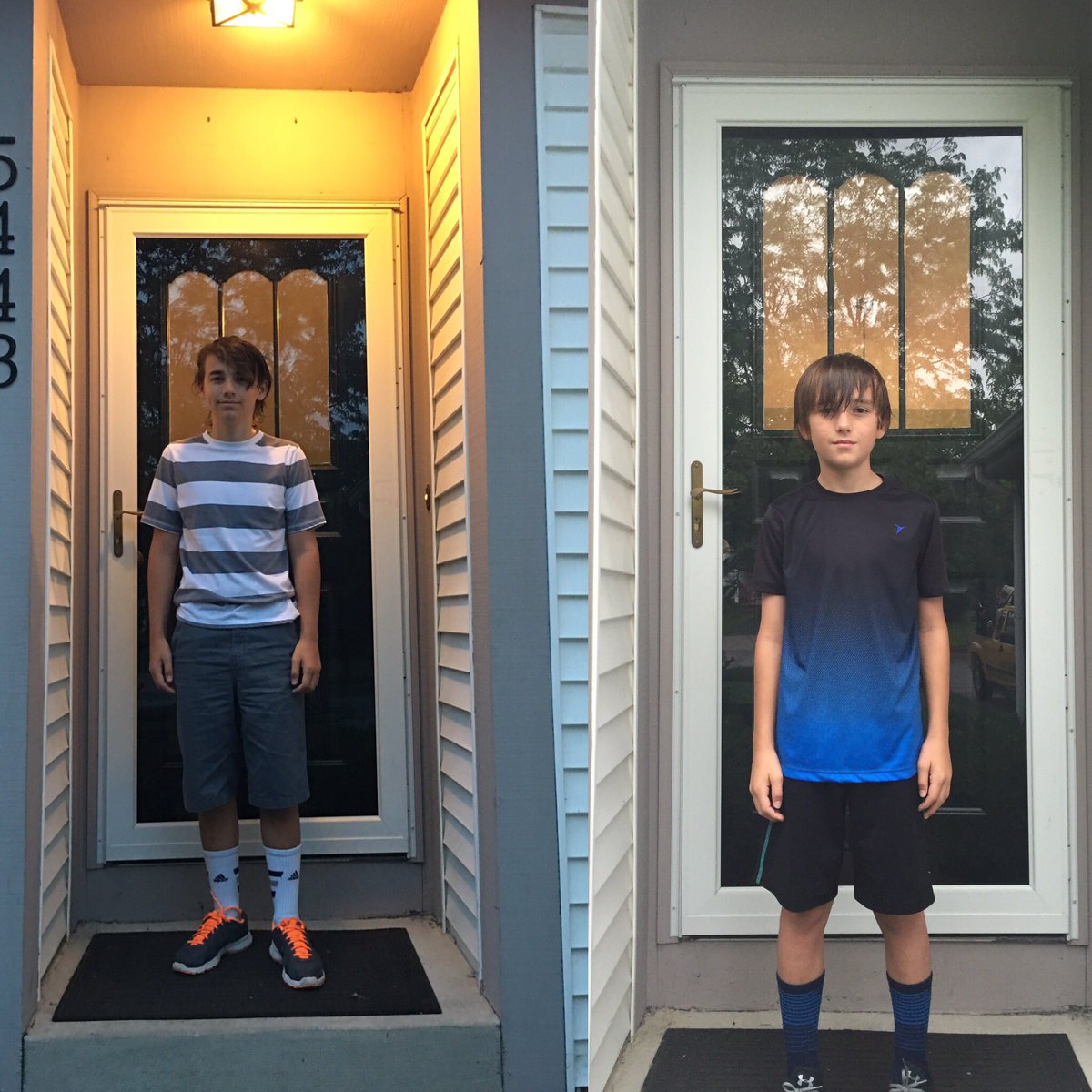 amydavis0016's tweet photo. 1st day of school! 8th grade & 5th grade morning pics #AVERYGATORS #hcs #weavermiddleschool @wmscats @AveryGators1 https://t.co/QhnLl9yJed