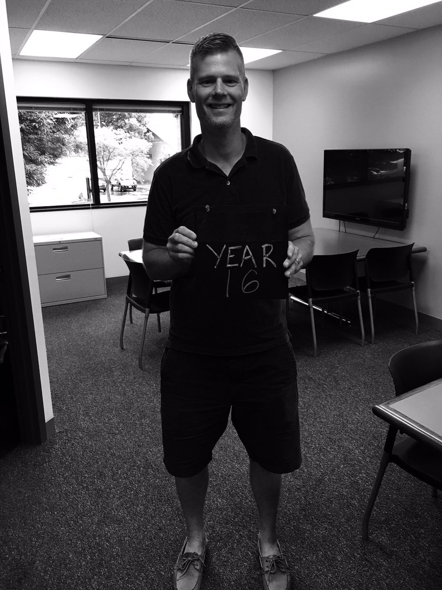 #HCSD1 <a href="/vanwinklemath/">Jim Van Winkle</a> first day! <a href="/HilliardSchools/">Hilliard Schools</a>