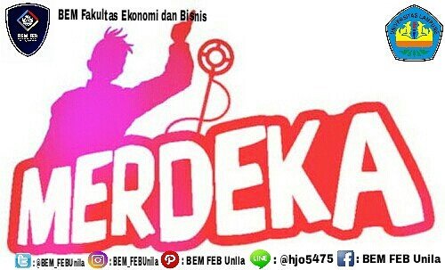 DIRGAHAYU INDONESIA KE-71
Hidup pemuda INDONESIA! MERDEKAAA!!