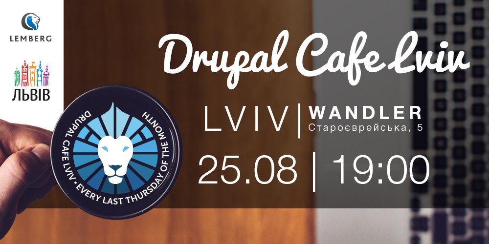DrupalCafeLviv's tweet photo. We are getting in the mood for the @DrupalCafeLviv again! Join us next week in #Lviv https://t.co/QrZJ8Vsu3k #Drupal https://t.co/PBCS2C92h6