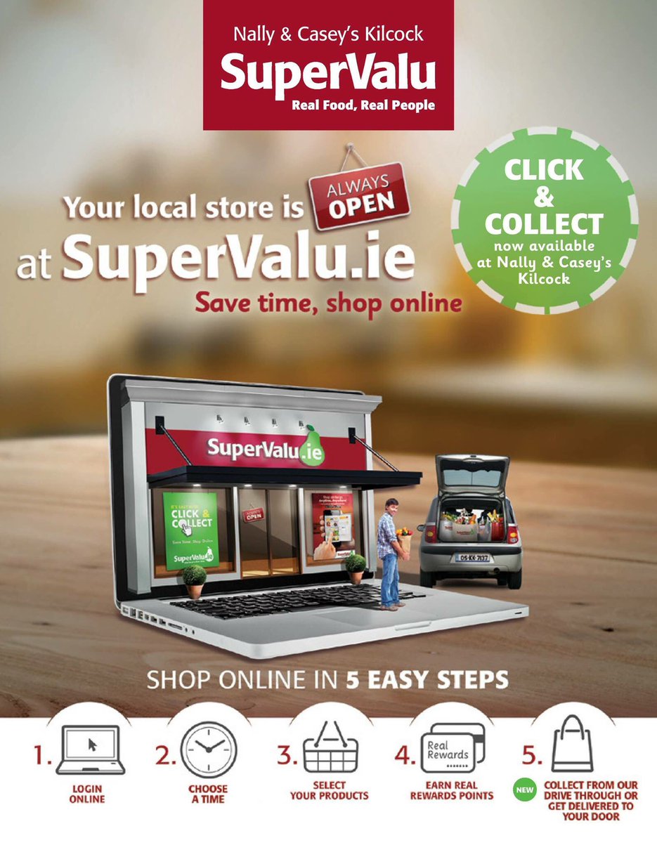 KilcocksuperVal's tweet photo. Supervalu Kilcock now doing online shopping service . Click &amp; collect also available click https://t.co/G3kX6DhmFI https://t.co/8SG5VKj4X3