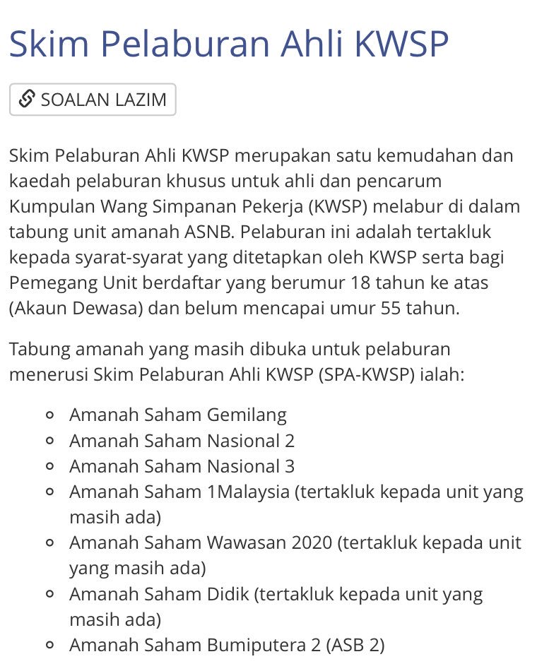 Kewangan Graduan On Twitter Benda Kena Consider Guna Kwsp Utk Amanah Saham Caj Belian Kadar Dividen Ut Tersebut Simpanan Shariah Kwsp