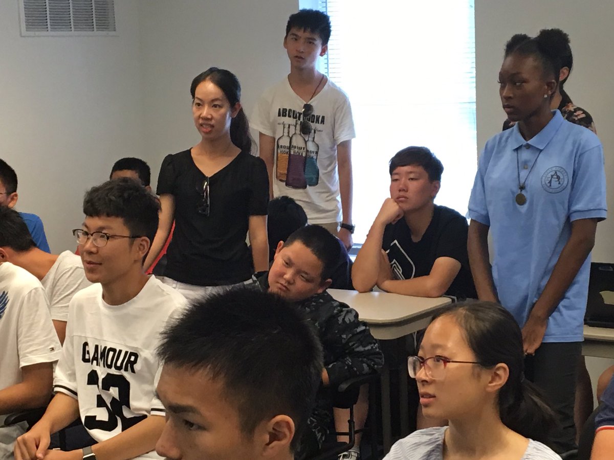 APSD hosts students from Wenzhou province in China. Looking forward to the partnership. @APSuperREP @skgray1