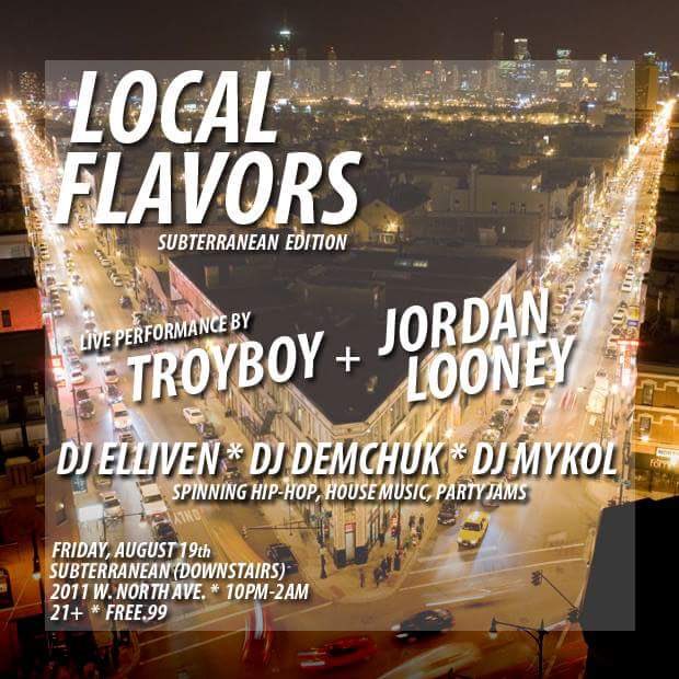 djdemchuk's tweet photo. Havin a Free.99 Friday w #LocalFlavors frm @DjElliven @DjMykol &amp; myself + rappers @troyboy4prez + @JordanLooney! 21+ https://t.co/xjCSPFjE0V