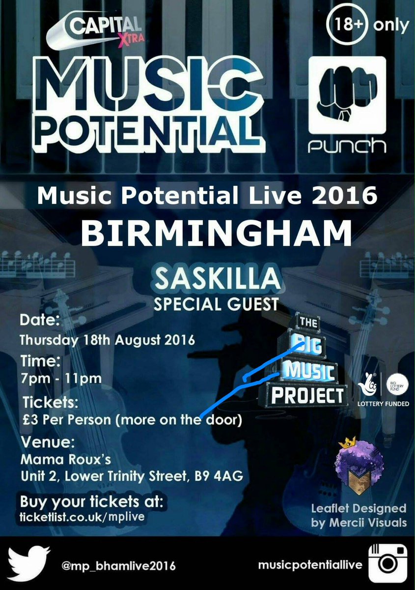 MP_BHAMLive2016's tweet photo. @WhatsOnBrum Interested in Birmingham Talent! 
*Special Guest * @saskilla !!!
At: Mama Roux's,B94AG.7pm-11pm
(18+) https://t.co/oTvgpYhzu4