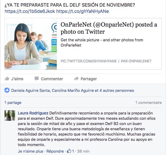 OnparleNet's tweet photo. Seguimos recibiendo buenas noticias, nuestros estudiantes logrando sus objetivos.  https://t.co/3nGEkAEARW https://t.co/FP1O4Q5vo9