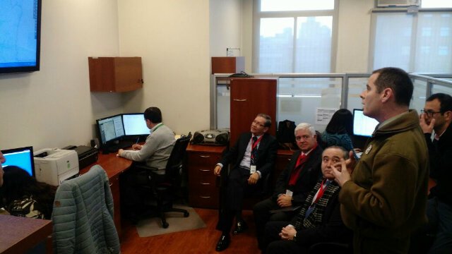 Académicos U. Federico Sta. María conocen plataforma de información territorial SAIT 2.0 en Depto Análisis Criminal.