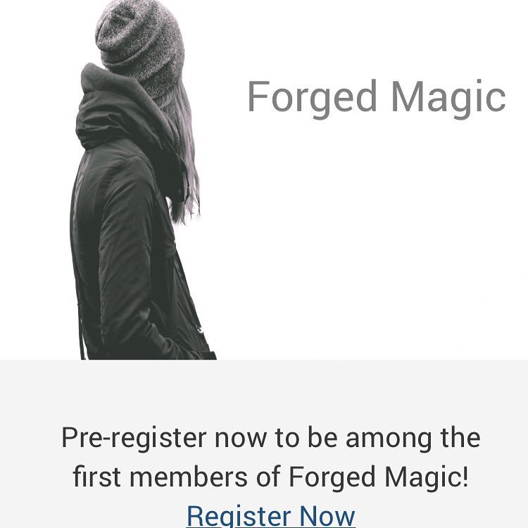 MagicForged's tweet image. You can now sign up to be part of #ForgedMagic! Link in bio. #magic #magicians #magictrick #cardmagic #MagicLive