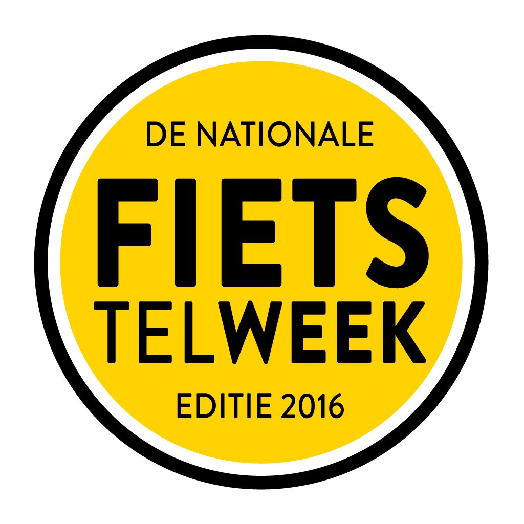 #FietsTelweek 19-25 september '16. Download de app, win een fiets. bit.ly/29T5lXb Heel Nederland telt mee!