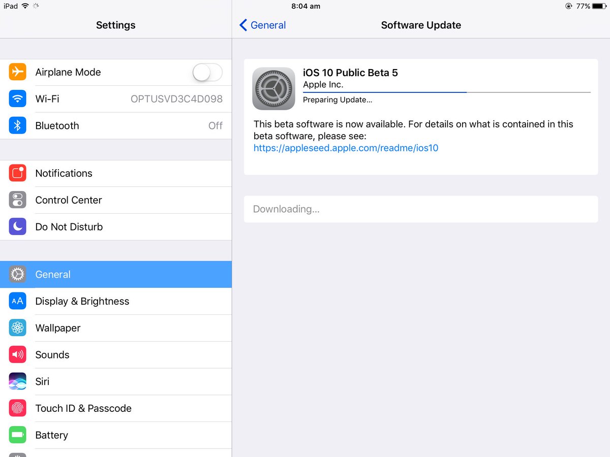 fatchoi27's tweet photo. iOS 10 Beta 5 on a iPad mini 3 #iOS10beta5 #iOS #beta5 #apple #iOS10 #lovenit #ipad #iPhone #ipod #ipadpro #iPhone7 https://t.co/amDPWSEu58