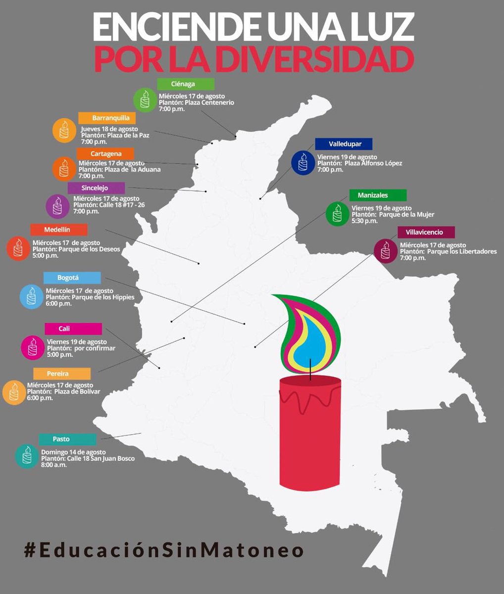 Caribeafirmativ's tweet photo. Hoy no te quedes sin encender una luz contra el odio y promover la diversidad como mecanismo para alcanzar La Paz. https://t.co/FBAwg63QxW