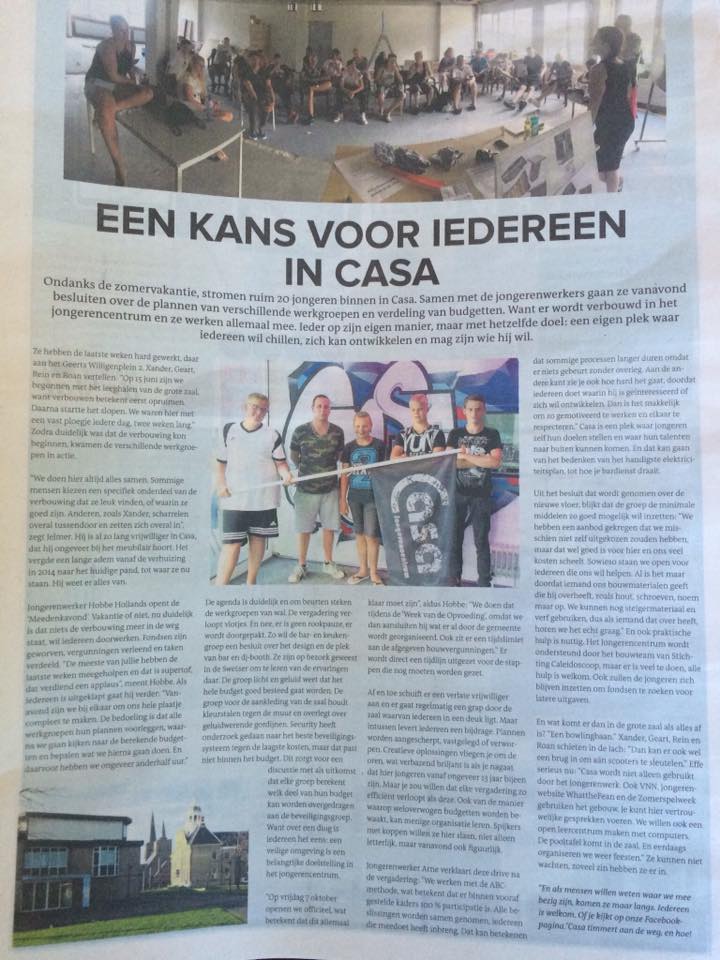 Mooi artikel in <a href="/GrootHeerenveen/">GrootHeerenveen</a> over de verbouwing van <a href="/itscasatime/">itscasatime</a> #Heerenveen, bedankt <a href="/Josekomtbinnen/">José vandeHoef</a>!
