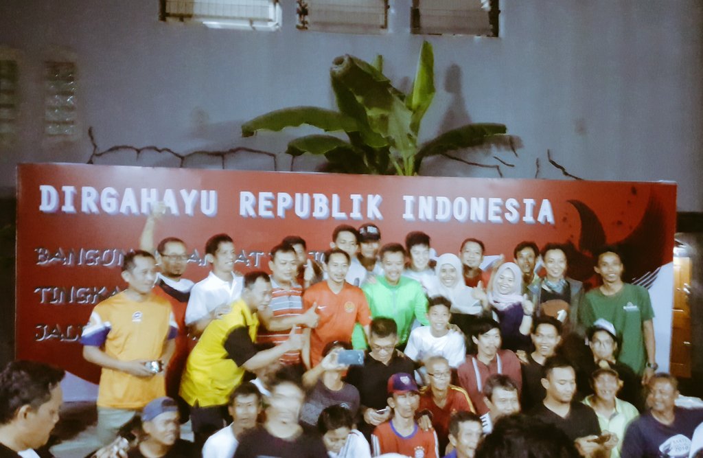 Dr turnamen RT/RW spt inilah lahir masyarakat yg gemar berolahraga. Bakal atlet2 tingkat dunia dr Indonesia
