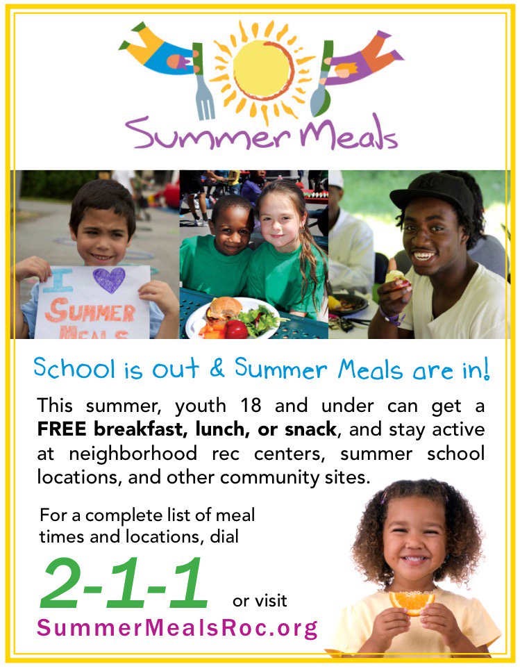 forexsinyalmrk's tweet photo. Kids 18 &amp; younger can get free #SummerMeals through the end of August. Help spread the word! https://t.co/p0vqvv7p2a https://t.co/jAFttNHOVF