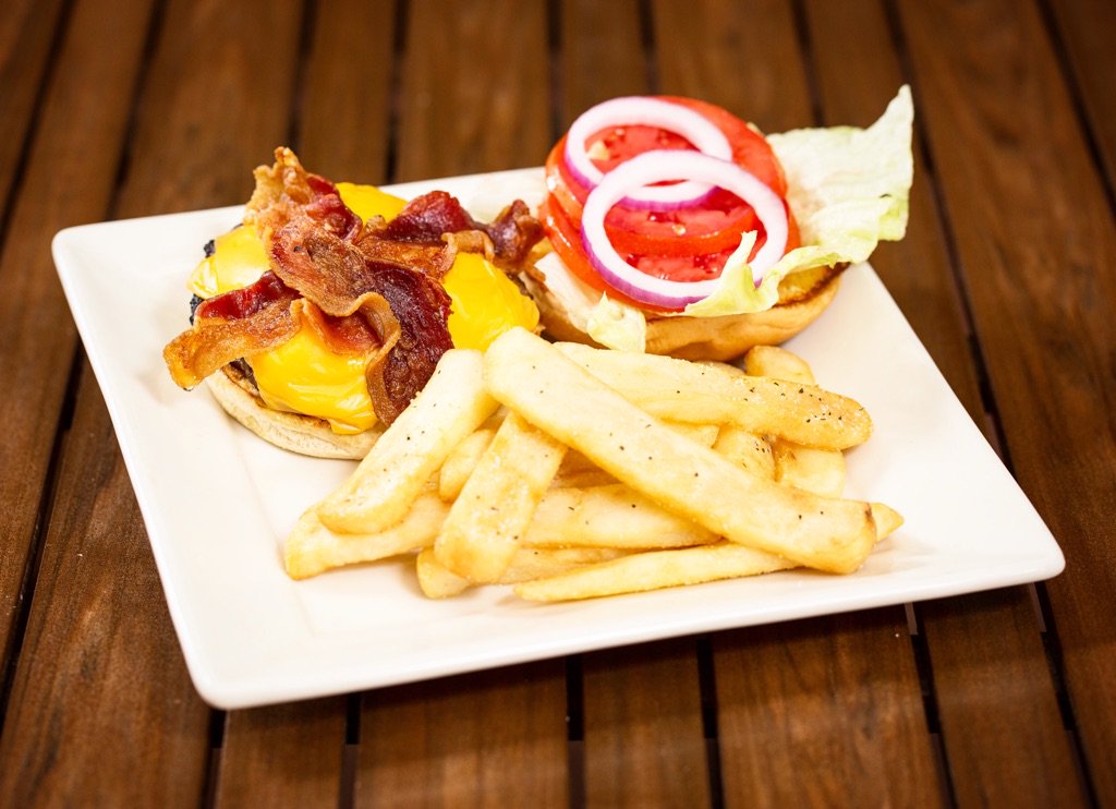 This bad boy is just $10 until 4p! One of 10 #delicious lunch items on our "10 for $10" menu! #bourbonraw