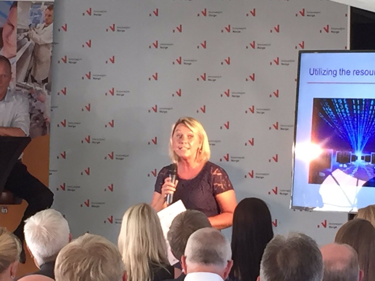 "Samarbeid når du kan, konkurrer når du må." Jeg er i #klyngenes heiagjeng sier Monica Mæland #arendalsuka