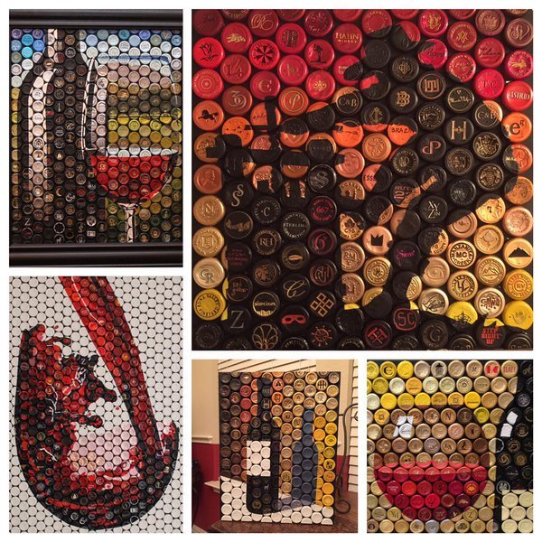Love this creative #wine #art!! #winelovers #wineselfies  via @ryan_sorrell